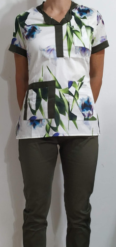 Ambos De Diseño / Colección Estambul Con Verde / Ambos Ambas