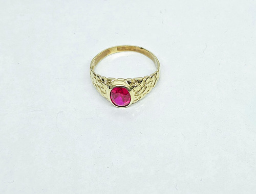 Anillo Oro 10k Mex X513 Amarillo 9.5 (Usado)