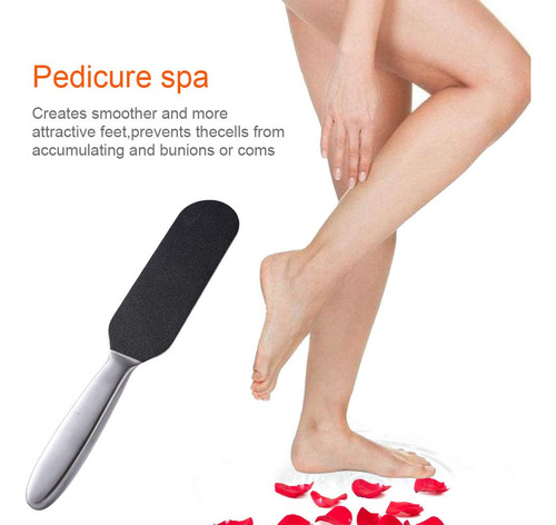 Lima De Pedicura Profesional, Depurador De Pies De Acero