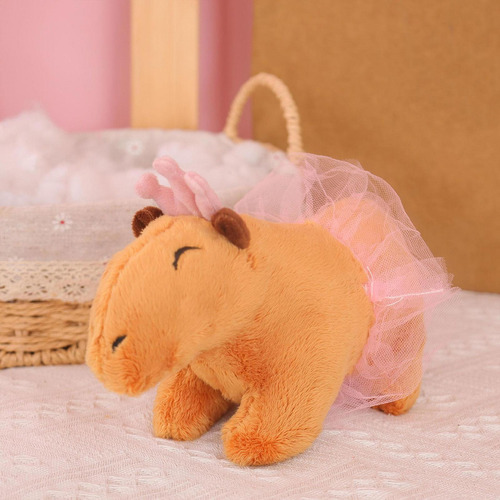 Carpincho De Juguete, Lindo Animal De Peluche Falda Corona