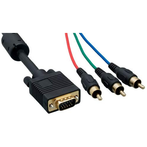 Cable Video Alta Resolucion (macho 28 Awg Filtro Emi Ferrite