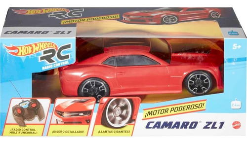 Hot Wheels Rc Red Zl1 Camaro Auto Control Remoto 2.4ghz