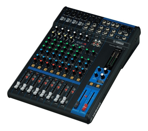 Consola Yamaha Mg12 Mixer 12 Canales Analógica - Plus