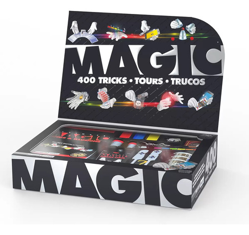 Set De 400 Juegos De Magia Para Niños Marvins Magic