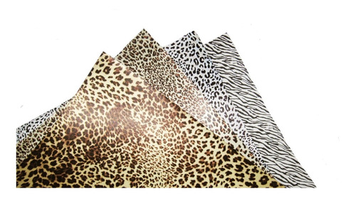 Fomi - Faomy Estampado Animal Print Cuatro Cartas