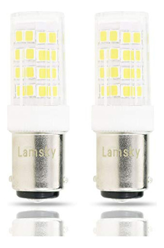 Lamsky Ba15d Bombilla Led Para Máquina De Coser Con Base De 