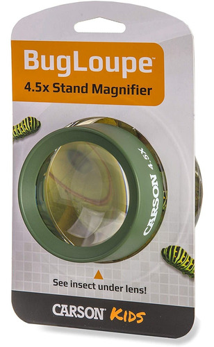 Carson Kids Bugloupe 4.5x Pre-focused Soporte Lupa Lupa Para