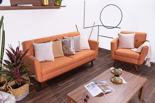 Sofa Chris Durazno Këssa Cdmx