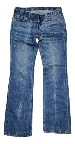 Pantalon Levis 593 27x32 Azul Recto