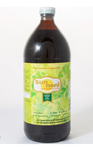 Jugo de fruta noni  CEIBA  Superfoodslíquido