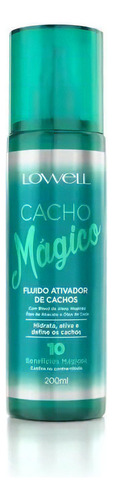 Lowell Cacho Mágico Kit Cacho Mágico 6 Produtos Completo Lowell Kit