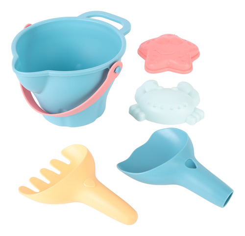 Set De Juegos De Playa Para Niños, Juguete Básico Con Cubo D