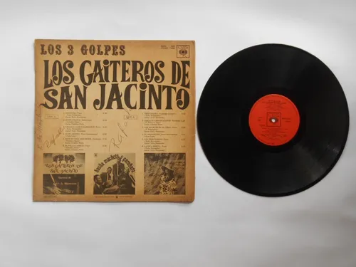 Lp Vinilo Los Gaiteros De San Jacinto 2 Los 3 Golpes 1960 (Usado)