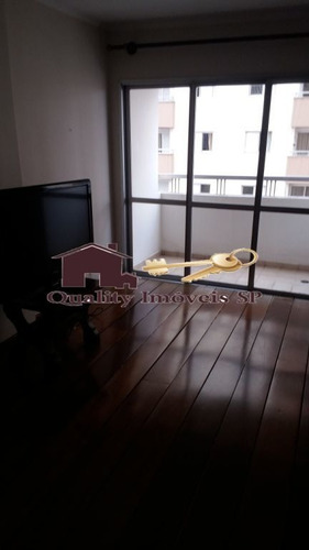 Imagem 2 de 15 de Apartamento Para Venda No Bairro Belenzinho Em São Paulo - Cod: Qy3745 - Qy3745