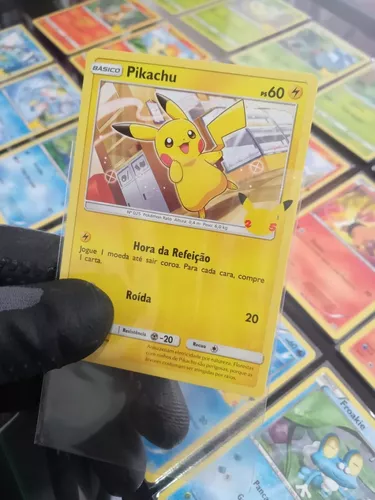 Coleção Completa Cartas Pokémon Mc Donalds 25 anos - 25 cartas comuns