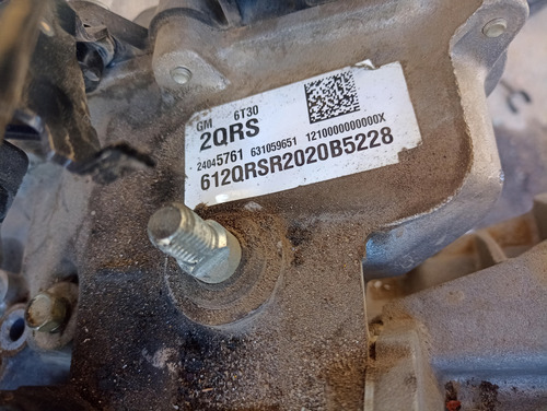 Caixa Marcha Tracker 1.0 1.2 Turbo 3cc 24045761 6t30 2qrs (Usado)