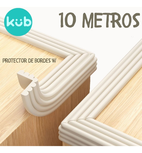 Cubreborde Antigolpes Grueso 2m De Borde Protector De Mesa