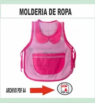 Comprar Molde De Ropa Imprimible En Pdf A4 Pintorcito Jardin