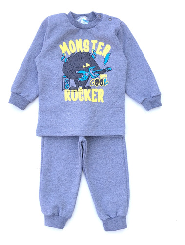 Conjunto De ALG. Jogging Frisa Bebés - Talles 9 A 30 Meses