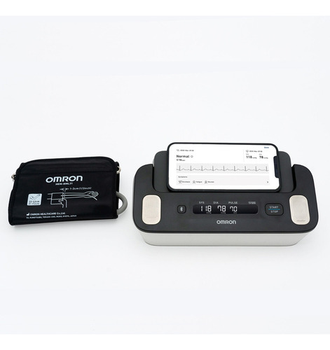 Monitor De Presión Automático De Brazo Omron + Ecg Hem-7530t
