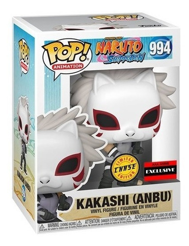 Boneco Funko Pop Naruto Shippuden Kakashi Anbu #994 Chase