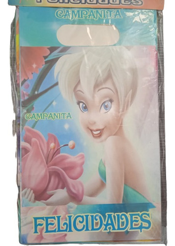 Bolsas Cotillón De Papel Para Fiestas Infantil Pack 10 Und
