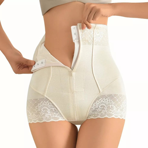 Bragas Control Abdomen Cinturón Alto Para Mujer Fajas Cor [u