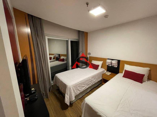 Imagem 18 de 19 de Flat Com 1 Dormitório À Venda, 27 M² Por R$ 300.000,00 - Paraíso - São Paulo/sp - Fl0160