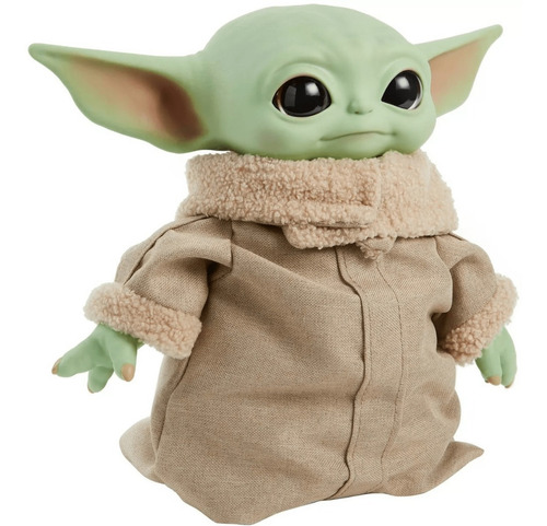 Imagem 2 de 4 de Pelúcia Baby Yoda | Star Wars Mandalorian | Mattel Gwd85