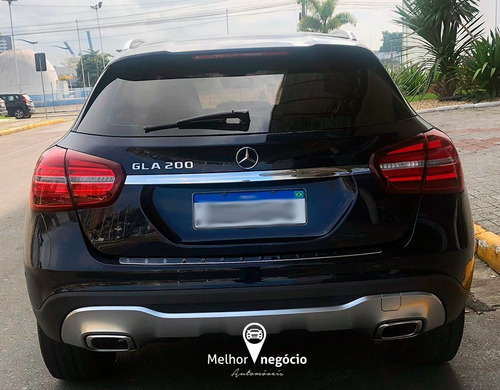 Imagem 8 de 16 de Mercedes-benz Gla-200 Advance 1.6 Tb Flex Aut. 2018 Azul