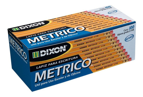 Lapiz Metrico Caja C/100 Pza Precio Mayoreo $127.60 Cotiza!!