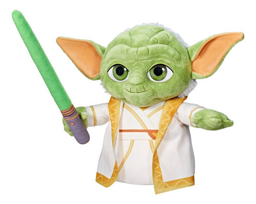 Star Wars Young Jedi Yoda Peluche 34cm Hasbro