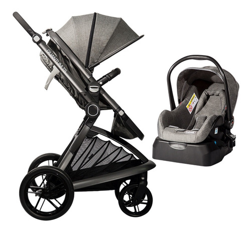 Coche Travel System Con Moises Silla Carro Quantum Bebesit G