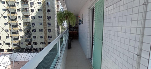Apartamento Planejado Próximo Da Praia Com 2 Dormitórios E 2 Vagas À Venda, 86 M² Por R$ 350.000 - Vila Guilhermina - Praia Grande/sp - Ap3545