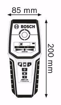Detector De Materiales Bosch Gms 120