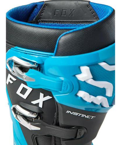 Botas Moto Instinct Azul Fox