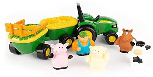 Tomy John Deere Animal Sonidos Hayride Preescolar Juguete