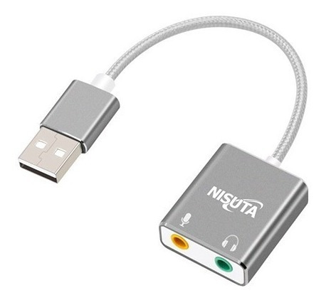 Adaptador Conversor Audio Usb A 3.5mm Mic+auricular Premium