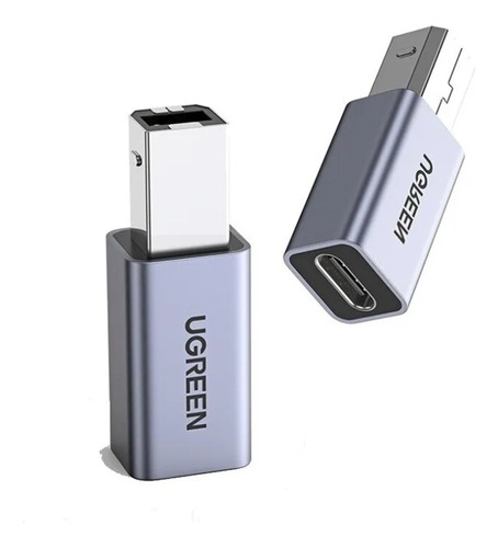 Adaptador Tipo C Hembra A Usb B 2.0 Macho Impresora / Ugreen