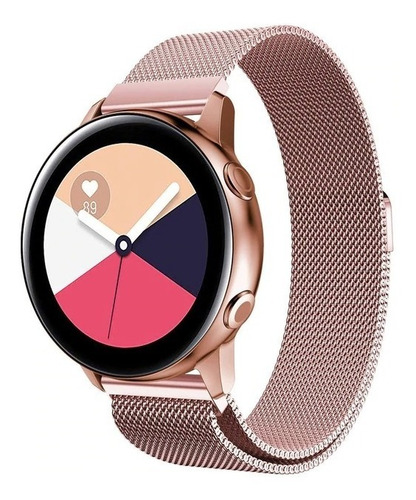 Pulseira Milanese Metal Amazfit Bip Gear S2 Q9 P70 20mm E043