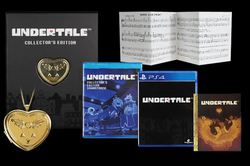 Undertale Collector's Edition Ps4 Ps5 Lacrado Perfeito(leia)