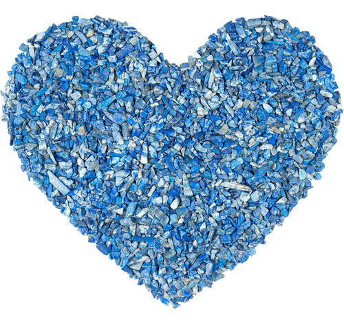 Paquete De 226 Gramos Chips De Lapislazuli Triturado #02 Lapis Lazuli Chips