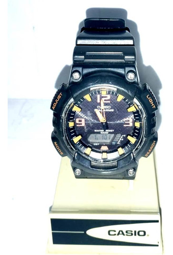 Reloj Casio Aq-s810w Hombre Tough Solar Sumergible 100m