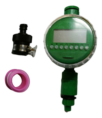Imagen 3 de 12 de Programador De Riego A Pilas, Manguera Programable