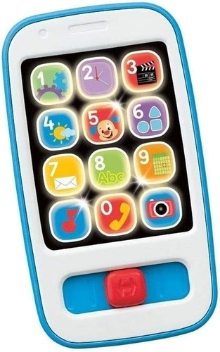 Juguete Para Bebés Fisher-price Smartphone Aprendizaje Azul