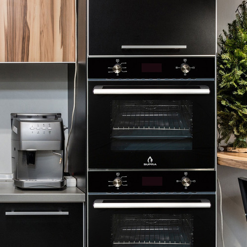 Horno Eléctrico Con Convección Supra De 60l Color Negro