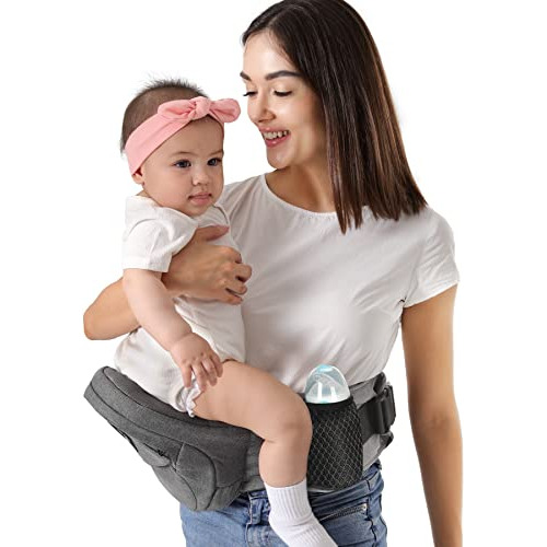 Baby Hip Carrier, Baby Carrier With Adjustable Waistban...