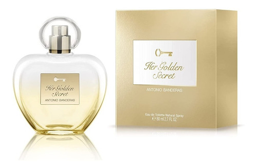 Perfume Her Golden Secret Antonio Banderas Edt 80ml Dama