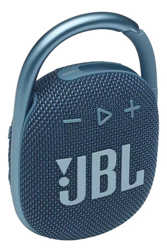 Imagen 1 de 2 de Parlante JBL Clip 4 portátil con bluetooth blue