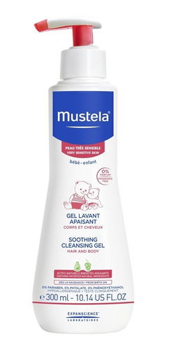 Mustela Bebê Gel Lavante Calmante Pele Muito Sensível 300ml